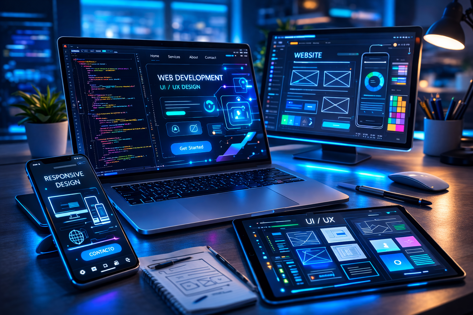 Páginas web profesionales